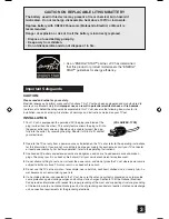 Предварительный просмотр 3 страницы JVC I'Art AV-27CF35 User Manual