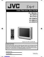 JVC I'Art AV-27F577 User Manual preview