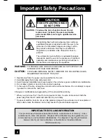 Preview for 2 page of JVC I'Art LT-37X987 Instructions Manual