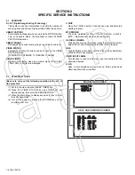 Предварительный просмотр 6 страницы JVC I'Art Palette PD-42X795 Service Manual