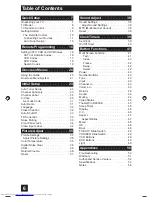 Preview for 6 page of JVC I'Art Pro AV-32S565 User Manual