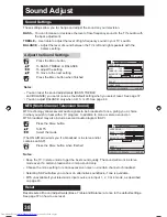 Preview for 38 page of JVC I'Art Pro AV-32S565 User Manual