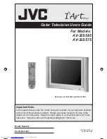 Preview for 57 page of JVC I'Art Pro AV-32S565 User Manual