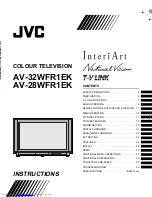 JVC Interi Art AV-28WFR1EK Instructions Manual preview