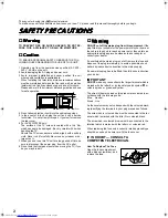 Предварительный просмотр 2 страницы JVC Interi Art AV-28WFR1EK Instructions Manual