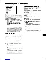 Предварительный просмотр 23 страницы JVC Interi Art AV-28WFR1EK Instructions Manual