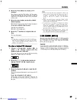 Предварительный просмотр 27 страницы JVC Interi Art AV-28WFR1EK Instructions Manual