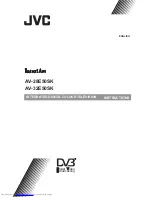 JVC InteriArt AV-28E50SK Instructions Manual предпросмотр