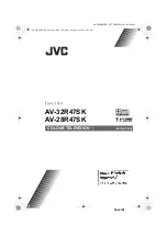 Preview for 1 page of JVC InteriArt AV-28R47SK Instructions Manual