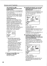 Preview for 28 page of JVC InteriArt AV-28Z25EU (Dutch) Gebruiksaanwijzing