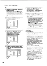 Preview for 38 page of JVC InteriArt AV-28Z25EU (Dutch) Gebruiksaanwijzing