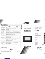 JVC InteriArt AV28S2EK Instructions Manual preview