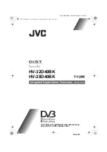 JVC InteriArt HV-28D40BK Instructions Manual preview