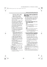 Предварительный просмотр 21 страницы JVC InteriArt HV-28P37SJE Instructions Manual