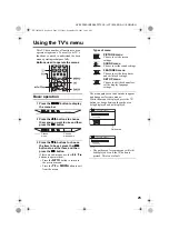 Предварительный просмотр 25 страницы JVC InteriArt HV-28P37SJE Instructions Manual