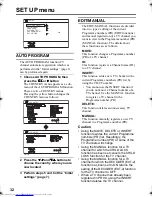 Предварительный просмотр 33 страницы JVC InteriArt HV-28P37SUE Instructions Manual