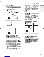 Предварительный просмотр 34 страницы JVC InteriArt HV-28P37SUE Instructions Manual