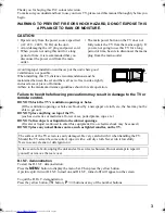 Предварительный просмотр 54 страницы JVC InteriArt HV-28P37SUE Instructions Manual