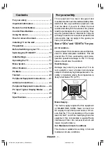 Предварительный просмотр 2 страницы JVC InteriArt LT-15B60SE Instructions Manual