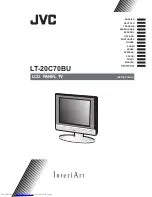 JVC InteriArt LT-20C70BU Instructions Manual preview