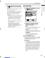 Preview for 38 page of JVC InteriArt LT-26A60BU Instructions Manual