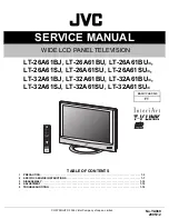 JVC InteriArt LT-26A61BU Service Manual preview