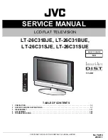 Предварительный просмотр 1 страницы JVC InteriArt LT-26C31BJE Service Manual