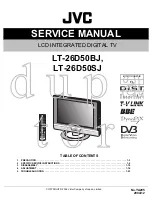 Предварительный просмотр 1 страницы JVC InteriArt LT-26D50BJ Service Manual