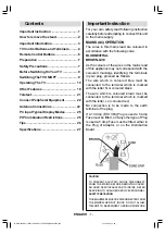 Preview for 2 page of JVC InteriArt LT-30E45SJ Instructions Manual