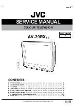 Preview for 5 page of JVC InteriArt Natural Vision T-V LINK AV-28WFR1EK Service Manual