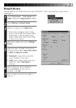 Preview for 21 page of JVC JLIP VIDEO CAPTURE Instructions Manual