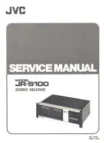 JVC JR-S100 Service Manual предпросмотр