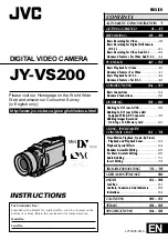 JVC JY-VS200 Instructions Manual предпросмотр