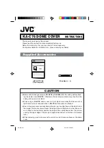 Preview for 1 page of JVC KA-C76 Instructions