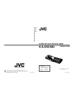 JVC KA-DV350U Instructions Manual предпросмотр