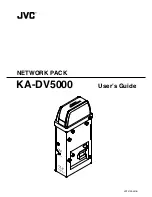 Предварительный просмотр 1 страницы JVC KA-DV5000 User Manual