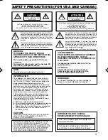 Preview for 3 page of JVC KA-F5604U Instructions Manual