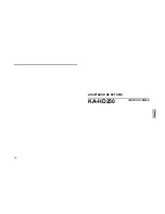 Preview for 23 page of JVC KA-HD250 Instructions Manual