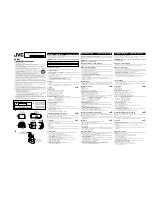 Предварительный просмотр 1 страницы JVC KA-R60 Instructions