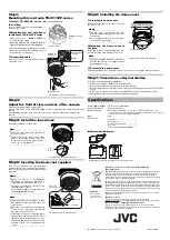 Предварительный просмотр 2 страницы JVC KA-ZH215U Instructions