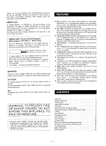 Предварительный просмотр 2 страницы JVC KB-700 Owner'S Manual