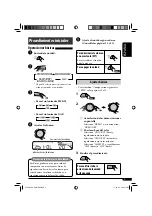 Предварительный просмотр 5 страницы JVC KD-421 Instructions Manual