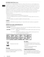 Preview for 2 page of JVC KD-A315 Instructions Manual