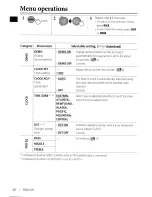 Preview for 20 page of JVC KD-A315 Instructions Manual