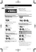 Предварительный просмотр 6 страницы JVC KD-A535 Instruction Manual