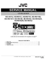 JVC KD-A615J Service Manual предпросмотр