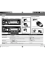 Предварительный просмотр 3 страницы JVC KD-A645 Instruction Manual