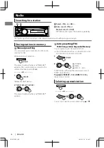 Предварительный просмотр 6 страницы JVC KD-A735BT Instruction Manual