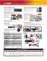 Предварительный просмотр 2 страницы JVC KD-A805 Brochure & Specs