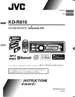 Предварительный просмотр 104 страницы JVC KD-A815 Instructions Manual